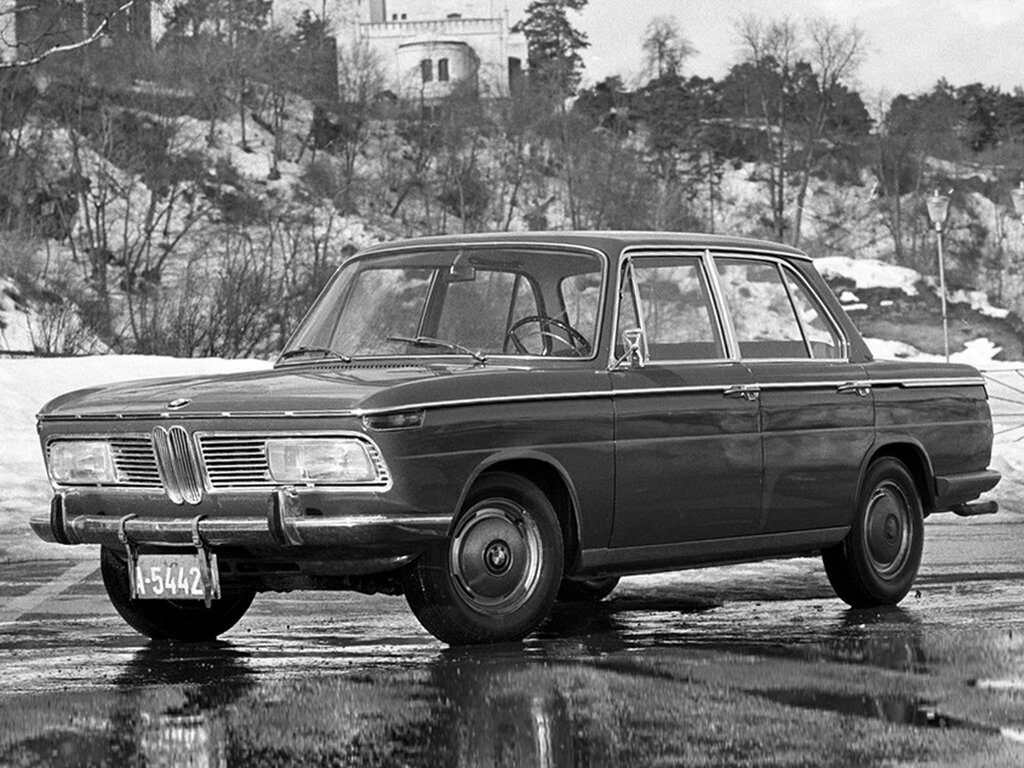 BMW Neue Klasse (E121) 1 поколение, седан (01.1966 - 02.1971)